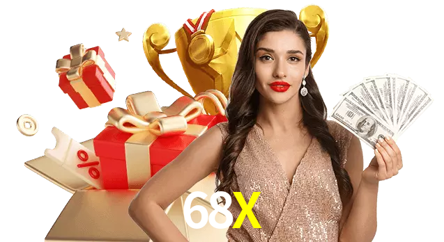 Jogue com dealers reais no 68X!